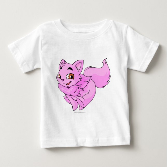 Camiseta De Bebé Rosa Wocky (Anverso)