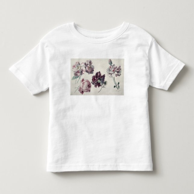 Camiseta De Bebé Rosas de Alma-Tadema el | (Anverso)