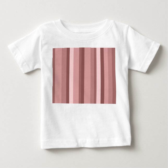 Camiseta De Bebé Rosas de Champán  (Anverso)