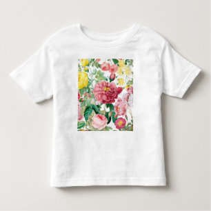 Camiseta De Bebé Rosas florales Vintage Spring Garden
