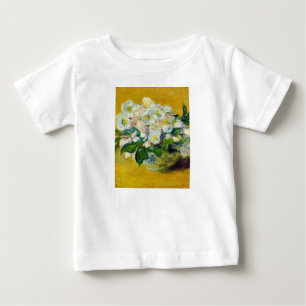 Camiseta De Bebé Rosas navidades (por Claude Monet)