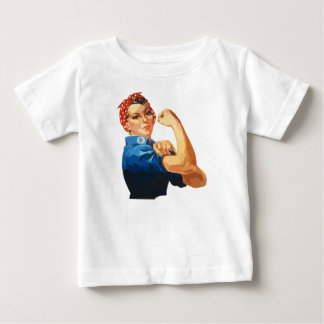 Camiseta De Bebé Rosie clásico de encargo el remachador