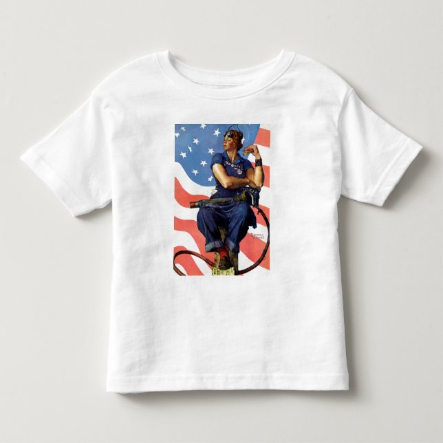 Camiseta De Bebé "Rosie el remachador " (Anverso)