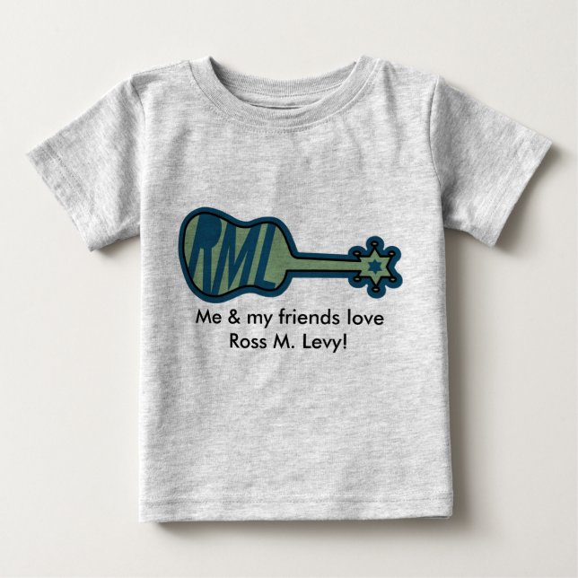 Camiseta De Bebé Ross M. Levy Baby (Anverso)