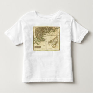 Camiseta De Bebé Ross meridional, condados de Cromarty