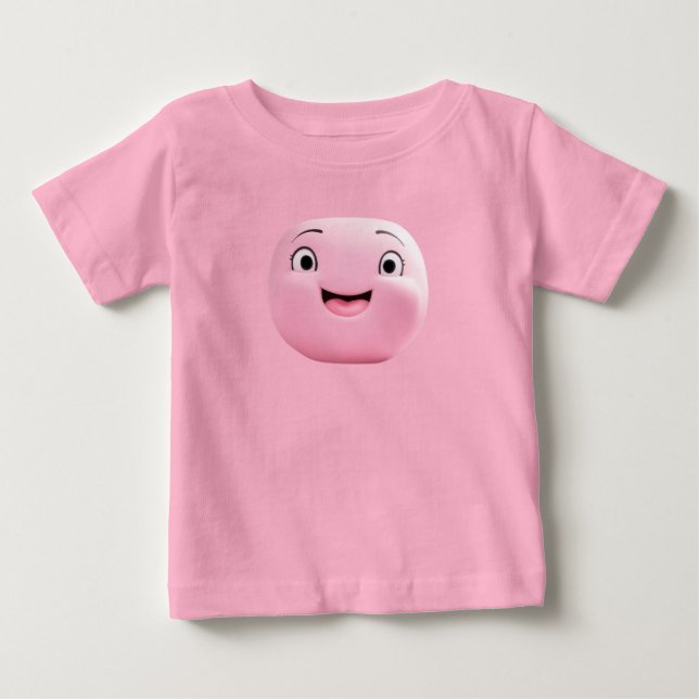 CAMISETA DE BEBÉ ROSTRO DE ROPA (Anverso)