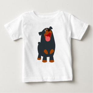 Camiseta de bebé rottweiler, Personalizado amigabl