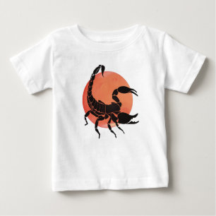 Camiseta De Bebé Rótulo Escorpio Zodiac