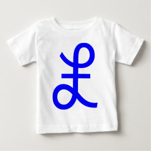 Camiseta De Bebé Rótulo libra