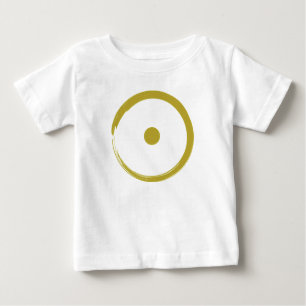 Camiseta De Bebé Rótulo solar astrológico - Budismo Círculo Zen 3