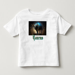 Camiseta De Bebé Rótulo Taurus Zodiac