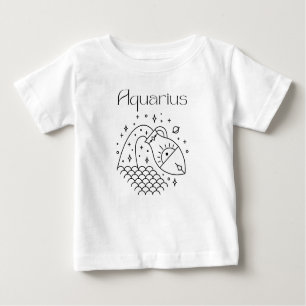 Camiseta De Bebé Rótulo Zodiaco Astrológico