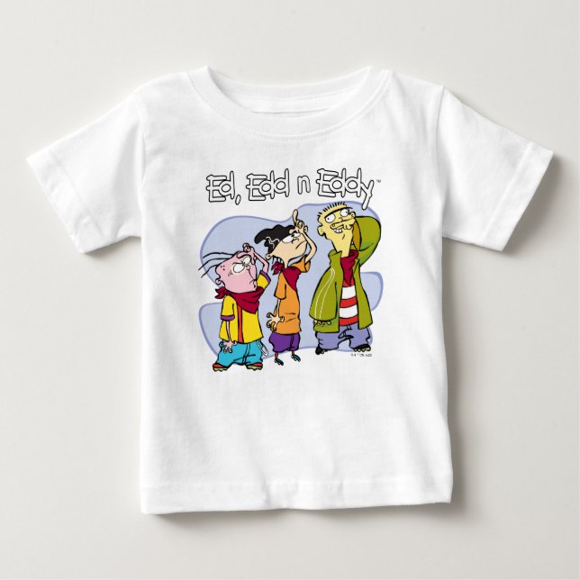 Camiseta De Bebé Rótulos Ed, Edd, n Eddy Hand (Anverso)
