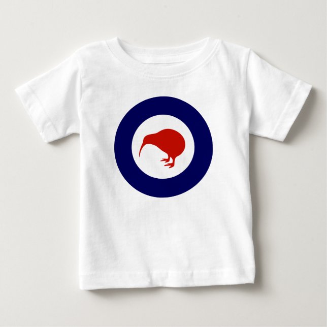 Camiseta De Bebé Roundel de Nueva Zelanda (Anverso)