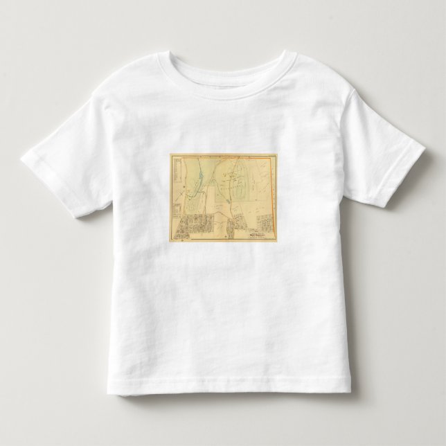 Camiseta De Bebé Roxbury del oeste, Massachusetts 3 (Anverso)