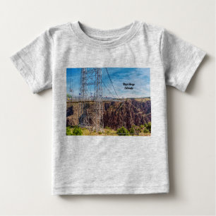 Camiseta De Bebé Royal Gorge Bridge Side View