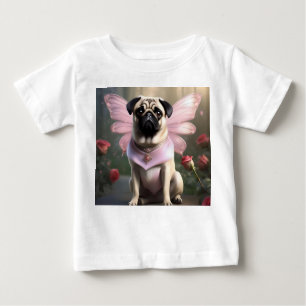 Camiseta De Bebé Royal Pug: El hada princesa de los reinos encantad