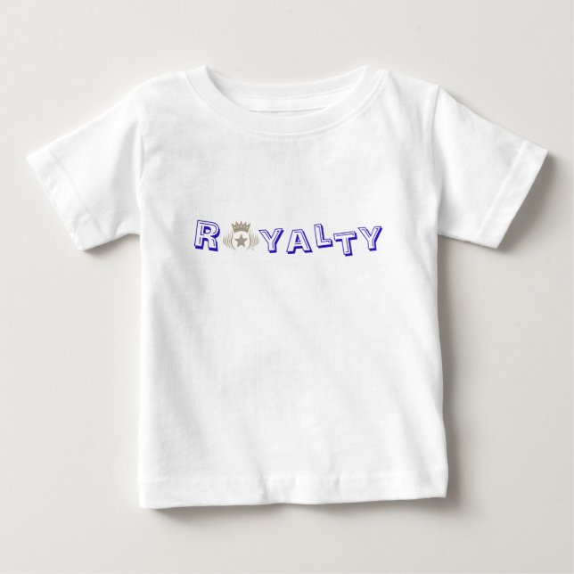 Camiseta De Bebé "Royalty" Toddler Sweatshirt from KFGK knits (Anverso)