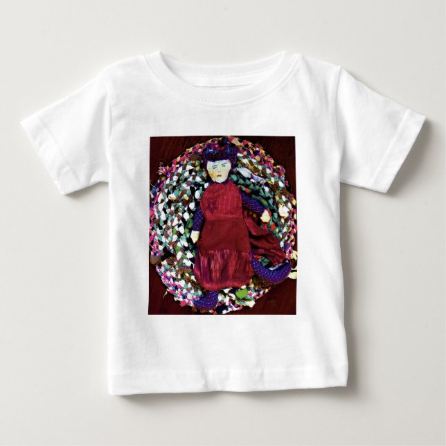 Camiseta De Bebé Rubra la Reina de la Rag (Anverso)