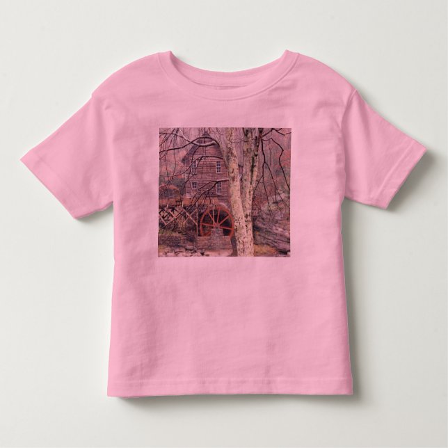 Camiseta De Bebé Rueda de agua (Anverso)