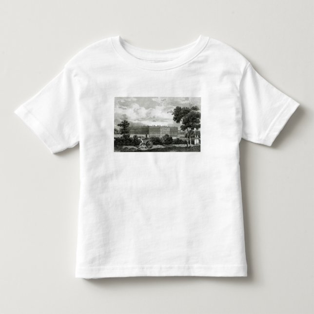 Camiseta De Bebé Rueda de los céspedes en el palacio del Hampton (Anverso)