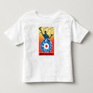 Camiseta De Bebé Ruédelos hacia fuera fuerza aérea canadiense rea