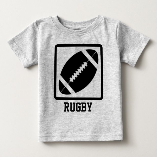 Camiseta De Bebé Rugby (Anverso)