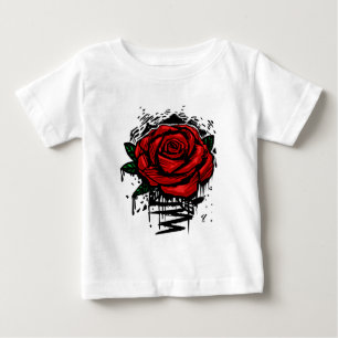 Camiseta De Bebé Rugged Rosa