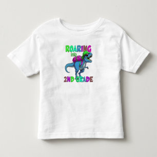 Camiseta De Bebé Rugiendo en 2do Grado