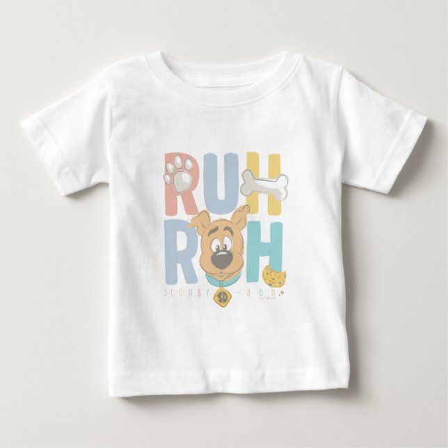 Camiseta De Bebé "Ruh Roh" (Anverso)