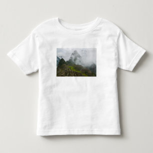 Camiseta De Bebé Ruinas antiguas de Machu Picchu con Andes