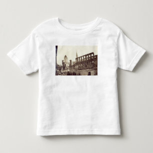 Camiseta De Bebé Ruinas cerca de la revista de polvo, Ypres, junio