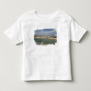 Camiseta De Bebé Ruinas de Cesarea del puerto construido por Herode