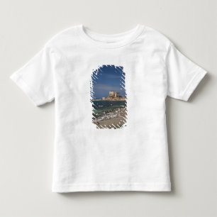 Camiseta De Bebé Ruinas de Cesarea del puerto construido por Herode