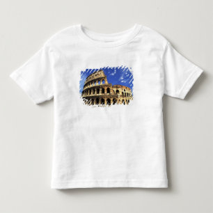 Camiseta De Bebé Ruinas famosas del Coliseo en Roma Italia