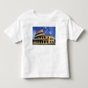 Camiseta De Bebé Ruinas famosas del Coliseo   Roma Italia