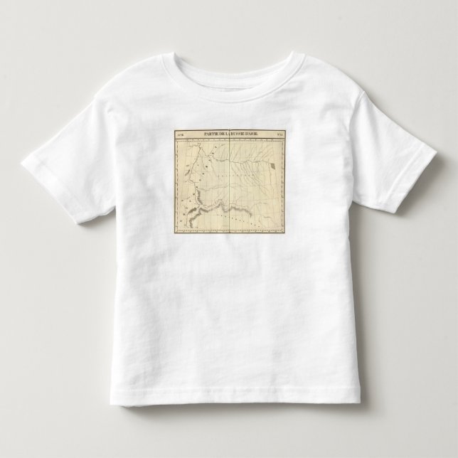 Camiseta De Bebé Rusia asiática, Asia 14 (Anverso)