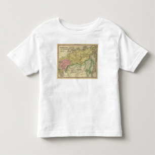 Camiseta De Bebé Rusia en Asia y Tartary