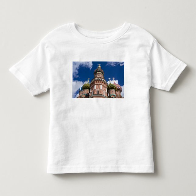 Camiseta De Bebé Rusia, Moscú, Plaza Roja. St. Basil 2 (Anverso)