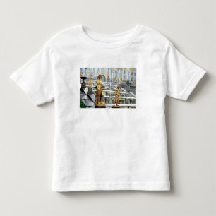 Camiseta De Bebé Rusia, San Petersburgo, Peterhof, Sansón y