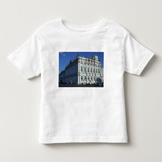 Camiseta De Bebé Rusia, San Petersburgo, Winter Palace, Los 4 (Anverso)