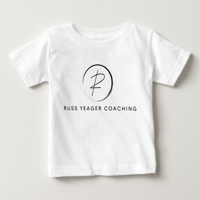 Camiseta De Bebé Russ Yeager Coaching Signature Logo (Anverso)