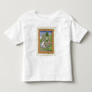 Camiseta De Bebé Rustam que mata al demonio blanco, ilustracion de