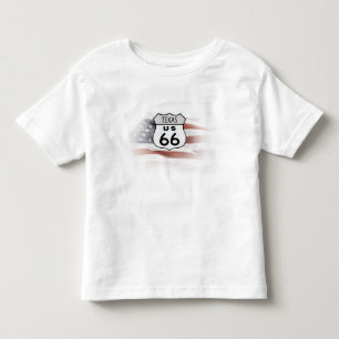 Camiseta De Bebé Ruta 66 de Tejas