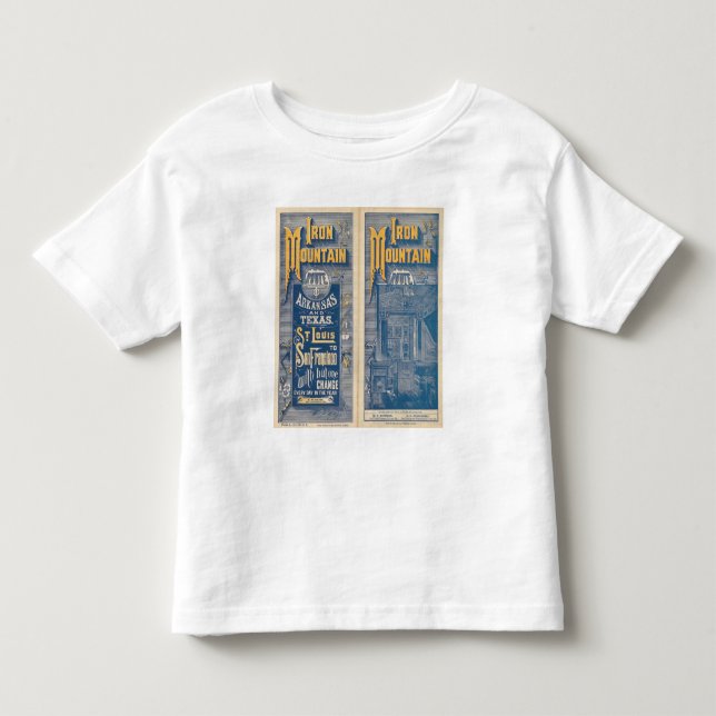 Camiseta De Bebé Ruta de la montaña del hierro (Anverso)