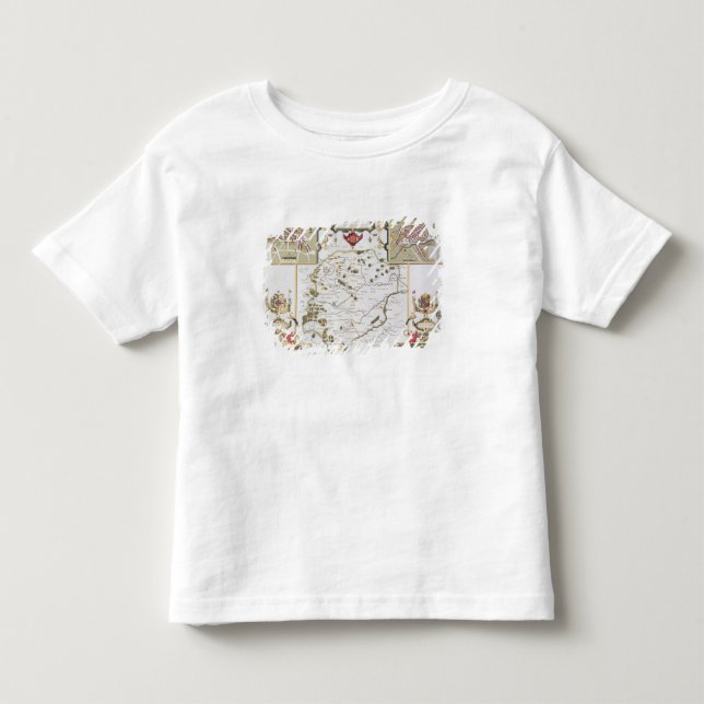 Camiseta De Bebé Rutlandshire con Oukham y Stanford (Anverso)