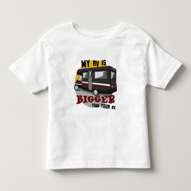 Camiseta De Bebé RV Camper Toddler Shirt (Anverso)
