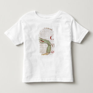 Camiseta De Bebé 'S' inicial historiada que representa a un hombre