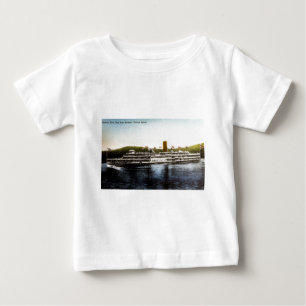 Camiseta De Bebé S.S. Robert Fulton - Línea del Día del Río Hudson