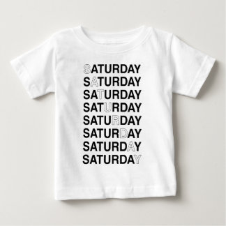 Camiseta De Bebé Sábado